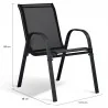 Chaise Empilable Lot De 4
