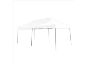 Toit Tente Pliante Pro 3X6M Blanc