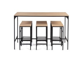 Table Bar + 6 Tabourets