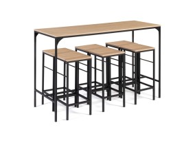 Table Bar + 6 Tabourets