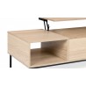 Table Basse Relevable + Compartiment Zen