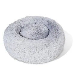 Coussin Chat 40Cm Gris