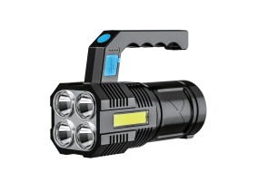 Lampe torche rechargeable 4 Leds 200 Lm