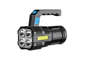 Lampe torche rechargeable 4 Leds 200 Lm