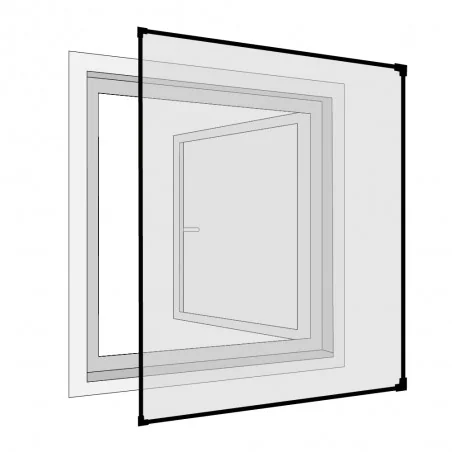 Moustiquaire fenetre fibre de verre 130X