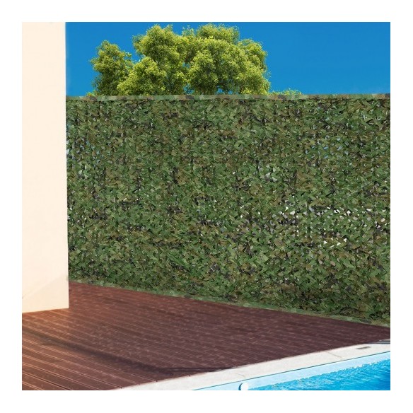 Brise Vue Camouflage 1.5 X 10M Vert