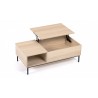 Table Basse Relevable + Compartiment Zen