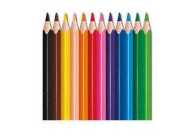 Crayons Couleur 12Pcs