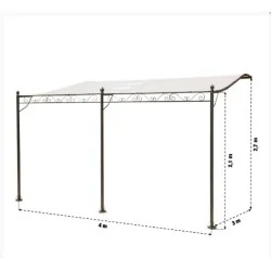 Auvent style rétro 3X4 M