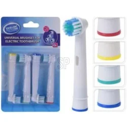 Têtes brosse à dent universelles X4