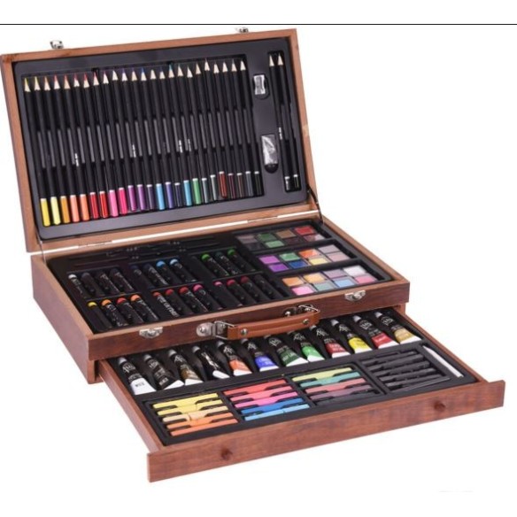 Malette peinture et dessin 112pcs