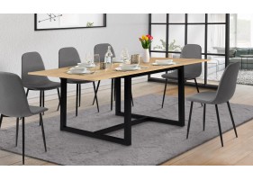 Table repas pliante Memphis 80-160 cm