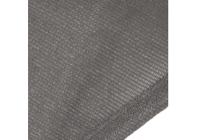 Voile d'ombrage rectangulaire gris 4X3M