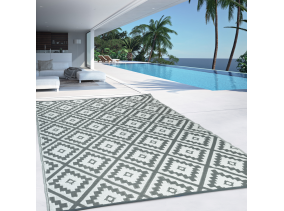 Tapis Exterieur 120X180Cm Vahine Gris