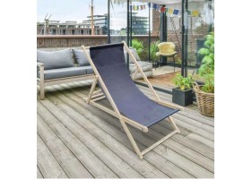 Lot de 2 chaises longues