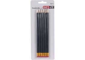 Crayon + gomme X6