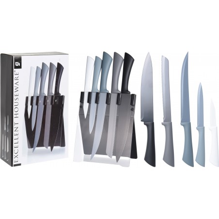 Couteaux Ceramique + Support X5