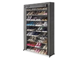 Etagère chaussures 50 paires + housse gr