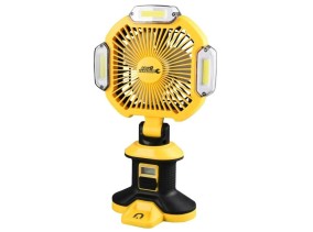 Ventilateur projecteur rechargeable 1500