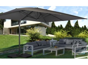 Parasol Sombra 360° 4x3m + housse