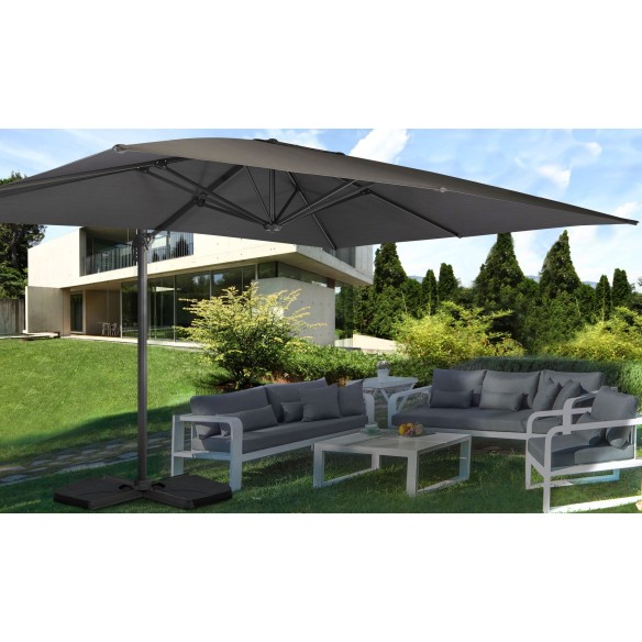 Parasol Sombra 360° 4x3m + housse