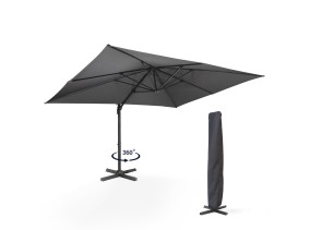 Parasol Sombra 360° 4x3m + housse