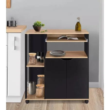 Desserte cuisine Cosi noire