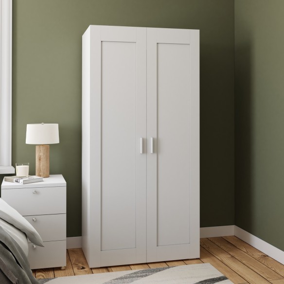 Armoire Marius 2 portes 80x48x167 cm