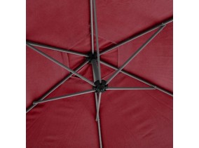 Parasol déporté Diam 300cm Bordeaux