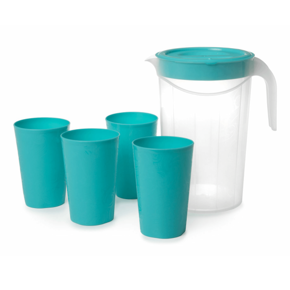 Carafe 1,75L + 4 gobelets