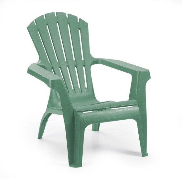 Fauteuil Dolomite vert