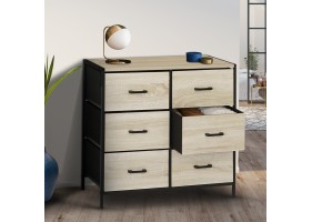 Commode 6 tiroirs Iris