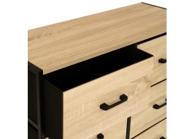 Commode 6 tiroirs Iris