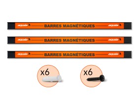 Barres magnétiques porte-outils x3