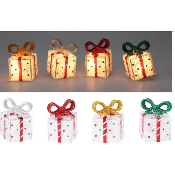 Cadeau lumineux led et paillettes