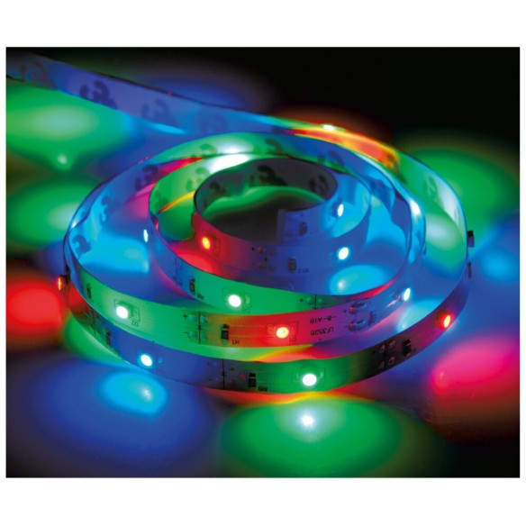 Ruban plat 90 Led multicolore