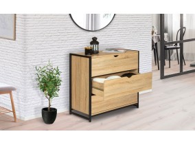 Commode 3 tiroirs Memphis