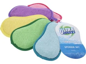 Eponge microfibre x5