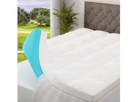 Surmatelas mémoire + double housse