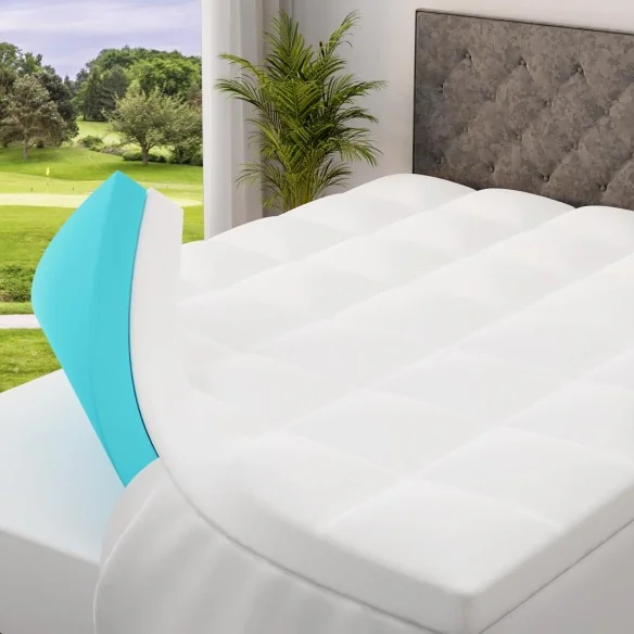 Surmatelas mémoire + double housse