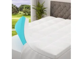 Surmatelas mémoire + double housse