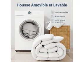 Surmatelas mémoire + double housse