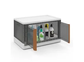 Boîte de rangement empilable 72L