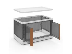 Boîte de rangement empilable 72L X2