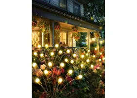 Piquet lucioles solaire 6,8 ou 10 led X2