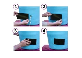 Adhésif anti fuites surpuissant