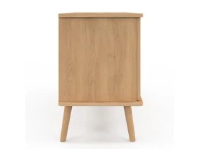 Buffet Faustine effet lattes 3 portes