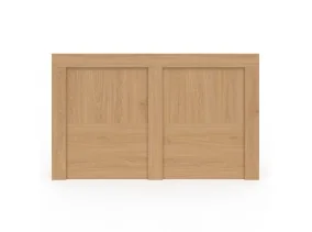 Lit coffre Faustine + Tête de lit 140X19