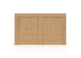 Lit coffre Faustine + Tête de lit 140X19