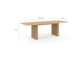 Table Faustine extensible 160-240cm